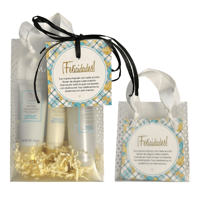 Tarjeta Manos de Seda